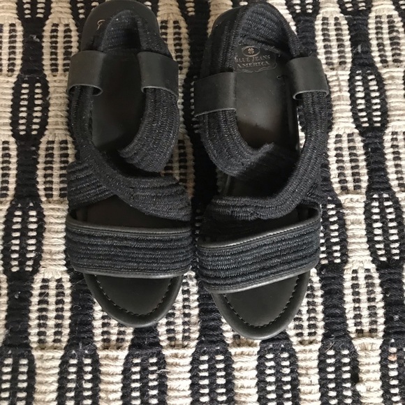 Lucky Brand Cork Wedge Sandals - Picture 3 of 4